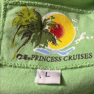 Princess Cruises Green Shirt